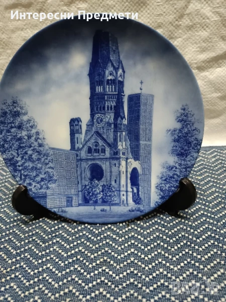 Колекционерска немска порцеланова чиния , снимка 1