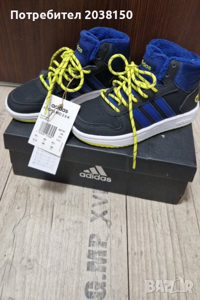 Adidas  маратонки HOOPS MID 2.0 K, снимка 1