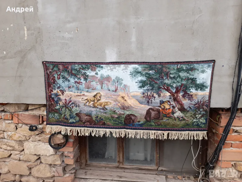 Старинен ковьор,покривка за стена #270, снимка 1