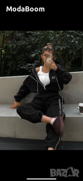 Dolce & Gabbana черен дамски комплект , снимка 1