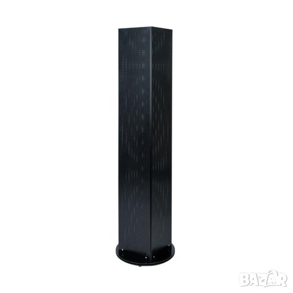 Четиристранен метален дисплей с перфо стена (въртящ се), снимка 1