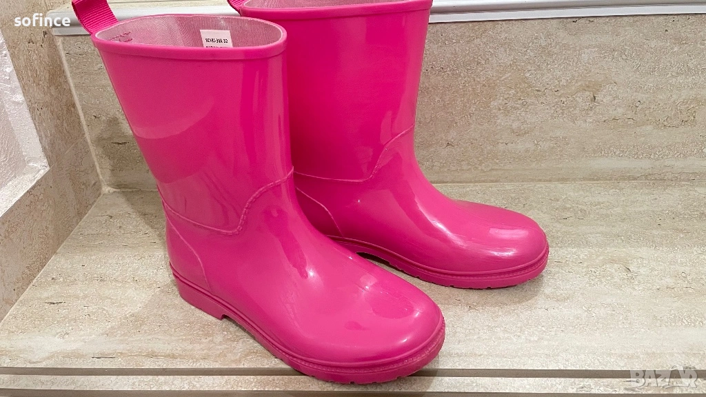 Гумени ботуши за момиче , снимка 1