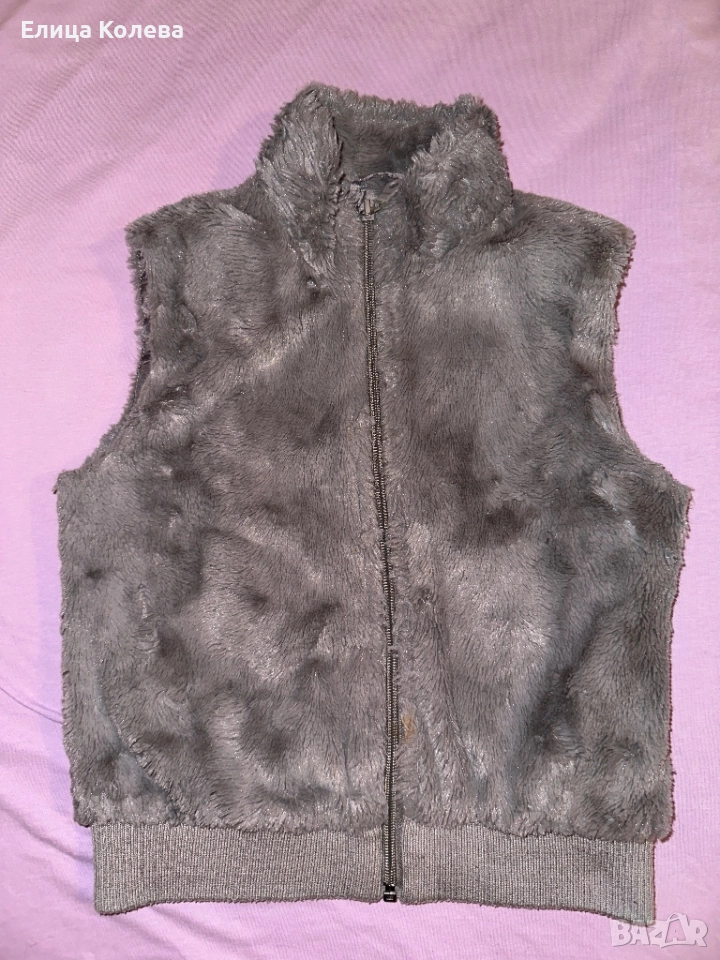 Пухкав детски елек 116-122 см, снимка 1