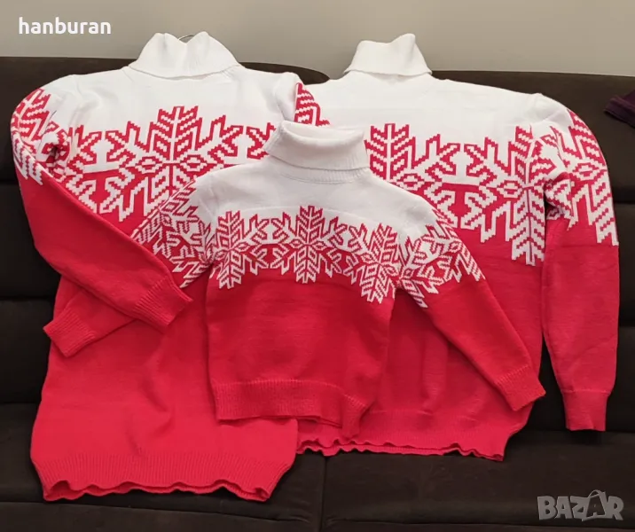 Семеен коледен комплект дрехи , снимка 1