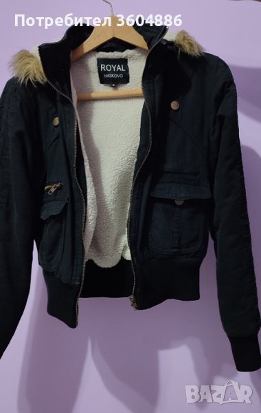Зимно яке с качулка , снимка 1