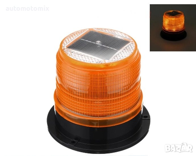 ДИОДНА СОЛАРНА ЛАМПА,МАЯК 8ДИОДА - 32059, снимка 1