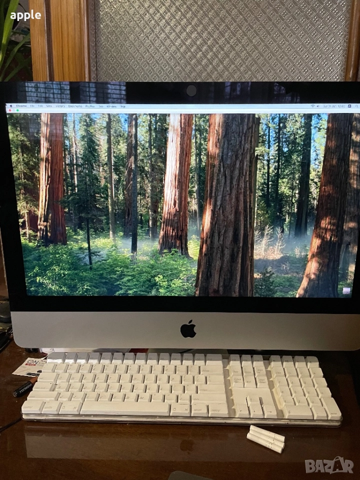 21,5"Apple iMac "Core i7" 3.1 (Late 2013) - i7/8GB RAM/256GB SSD, снимка 1