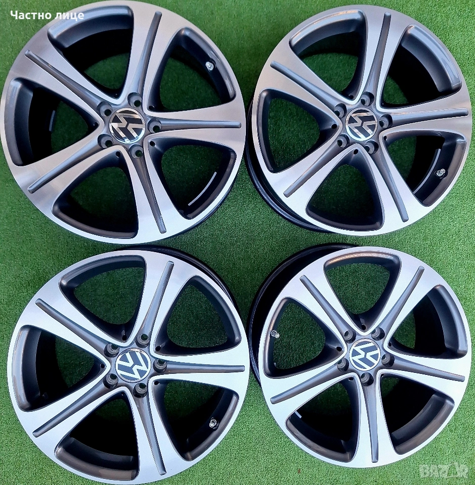 Продавам 4бр 18-ки джанти за Фолксваген Пасат, Тигуан, Шаран, Голф , снимка 1