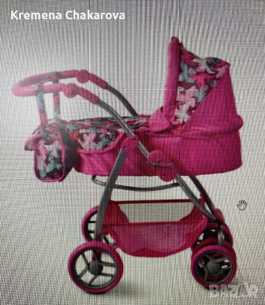 Мони количка за кукли 2в1, снимка 1