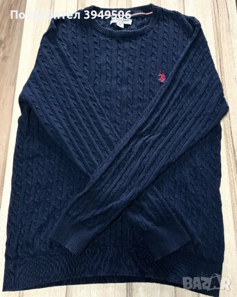 Мъжки Пуловер Polo U.S, снимка 1