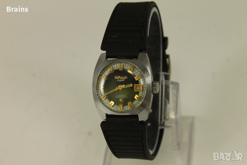 1960's VIALUX Super Дамски Ръчен Часовник SWISS, снимка 1