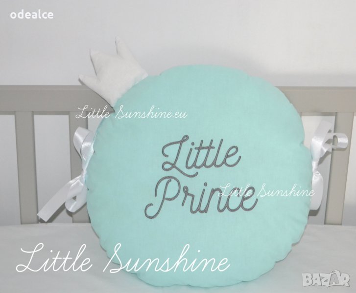 Full Moon възгавничка Little Prince с коронка, снимка 1