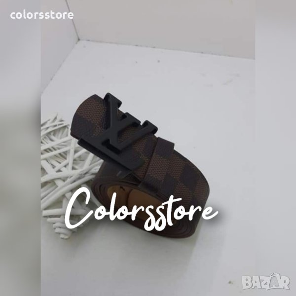 Кафяв колан  Louis Vuitton VL240, снимка 1