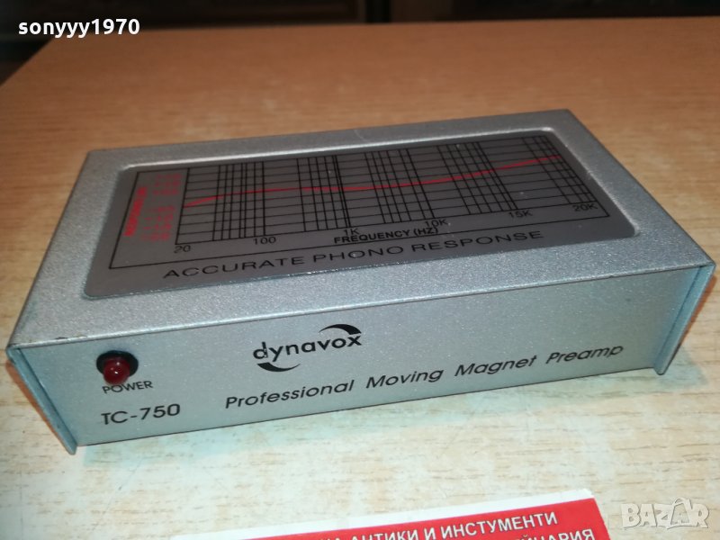 dynavox preamplifier внос swiss 2803211940, снимка 1