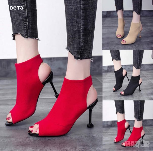 Дамски обувки на висок ток, снимка 1