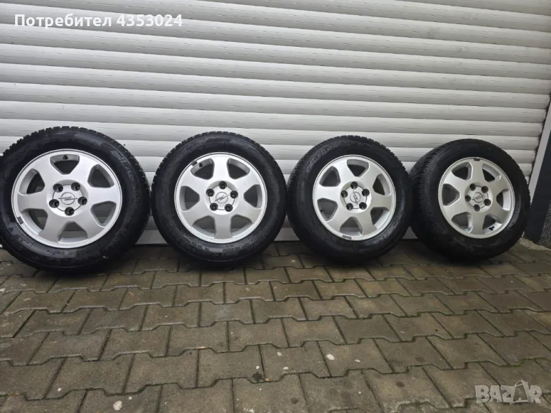 Джанти с гуми 15' Опел 5х110, снимка 1