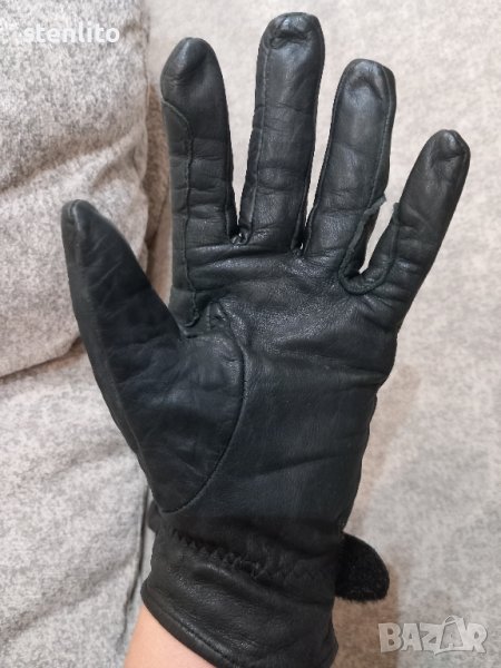 Дамски ръкавици естествена кожа, снимка 1