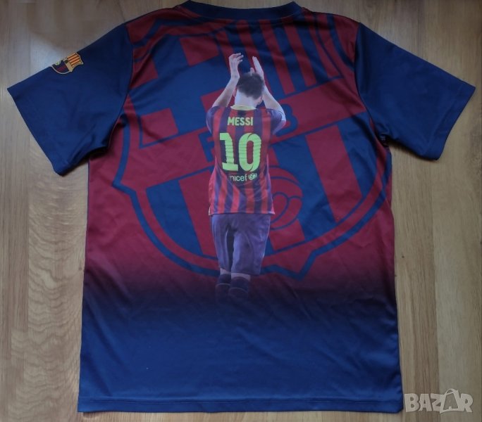 Barcelona / MESSI - футболна юбилейна фен тениска Барселона , снимка 1