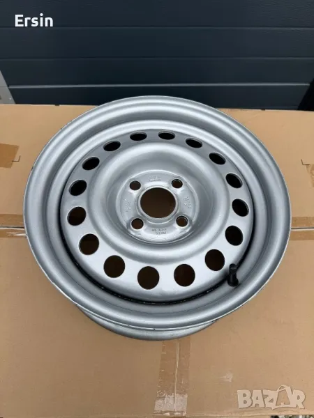 Оригинална Стоманена джанта за Каравана KNAUS&TABBERT и Ремарке  5 1/2 Jx14 H2 ET 30, 4 дупки. , снимка 1