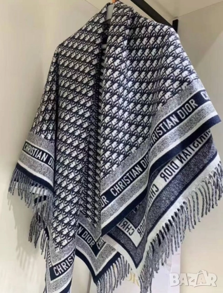 кашмирен шал Christian Dior , снимка 1