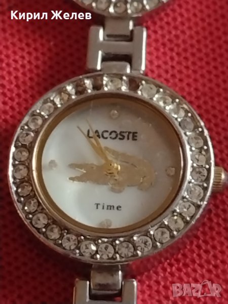 Марков дамски часовник LACOSTE TIME с много кристали стил и елегантност 41753, снимка 1