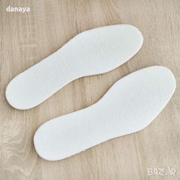3252 Вълнени стелки за обувки с изолиращо фолио, 36-46 номер, снимка 1