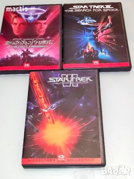 Колекция Star Trek 3ДВД/Бг.суб/, снимка 1