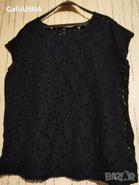 ДАНТЕЛЕНА БЛУЗКА МАКСИ РАЗМЕР 2XL, снимка 1