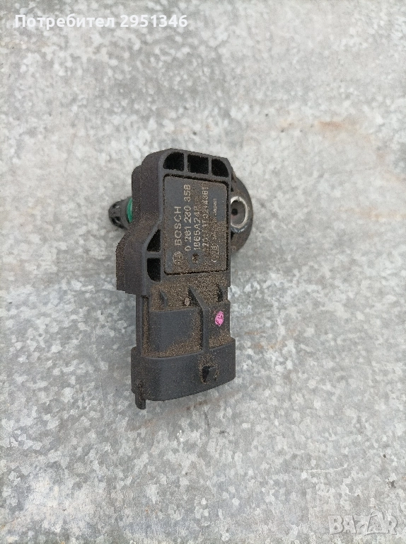 MAP сензор 0261230358 Mitsubishi Space Star 1.0, снимка 1