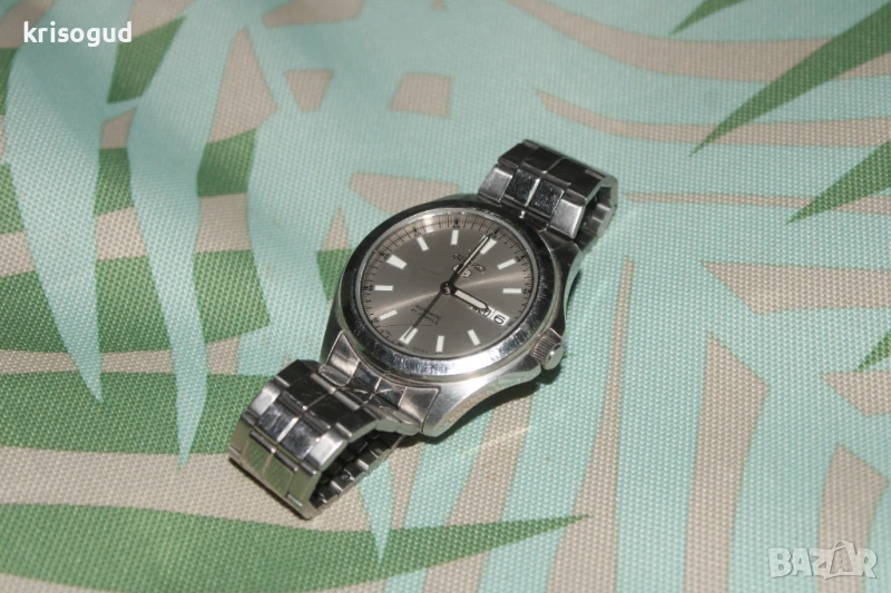 Оригинален японски мъжки часовник SEIKO 5, кварцов механизъм, снимка 1