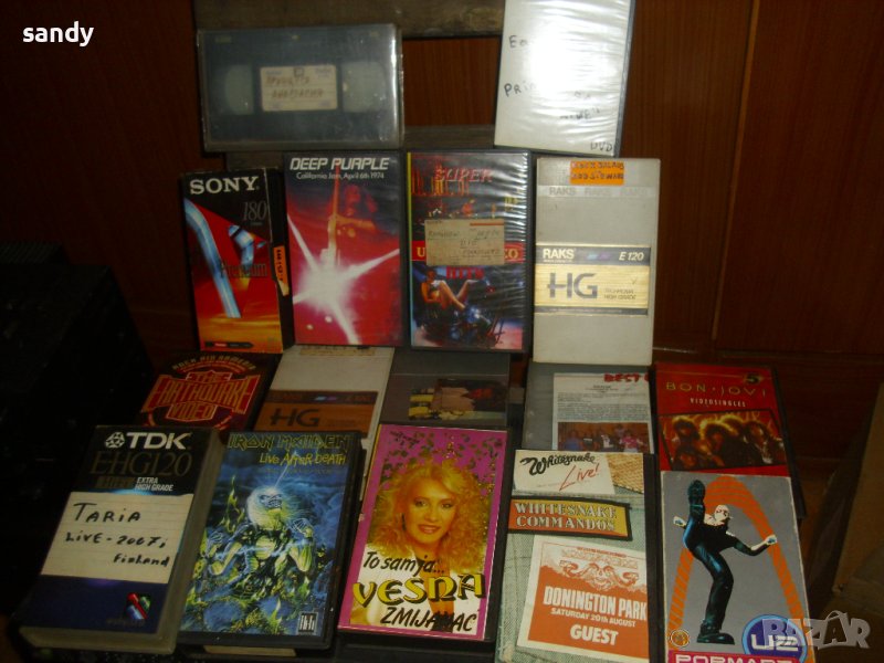 VHS-касети-музика-16 бр., снимка 1