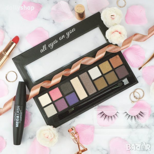 Technic colour icon palette palette Палитра сенки за очи, снимка 1