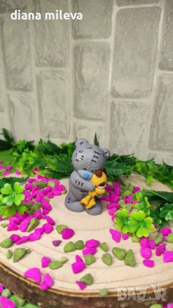 Гипсокерамично Мече № 2, снимка 1