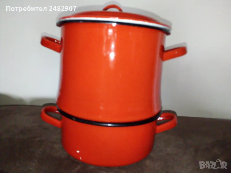 Ретро тенджера за готвене на пара, снимка 1