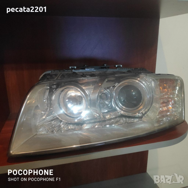 Продавам - оригинален ляв фар за Ауди А8 Д3 2002-2005 г, снимка 1