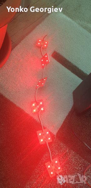 LED плочки червени., снимка 1