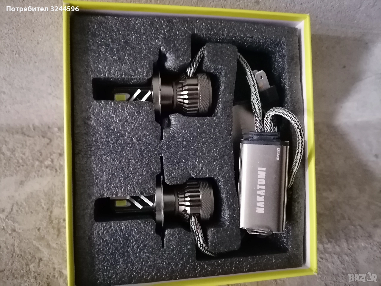 NAKATOMI H4 LED крушки , снимка 1