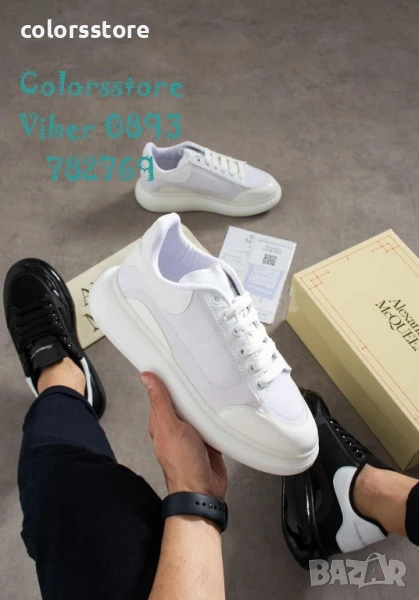 Мъжки бели кецове Alexander McQueen/BR46f, снимка 1