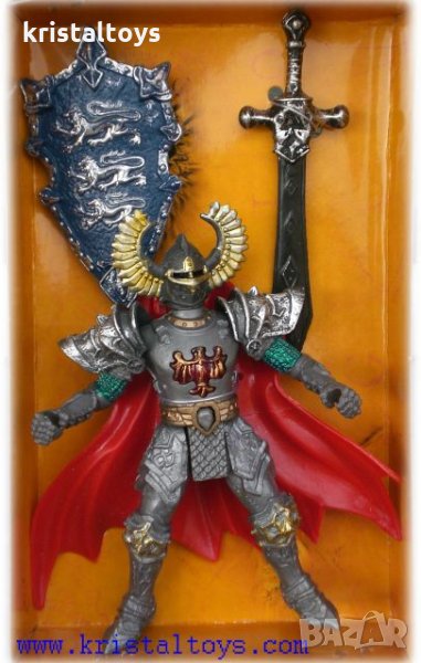 Детска играчка Комплект Рицар с оръжия и светлина, снимка 1