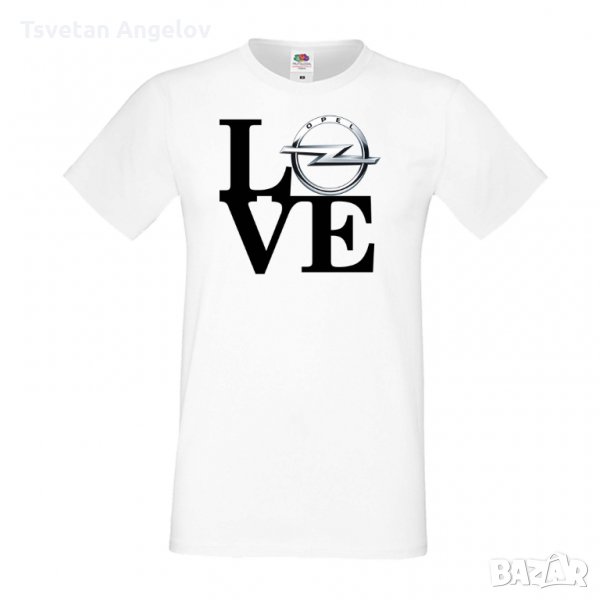 Мъжка тениска OPEL LOVE, снимка 1