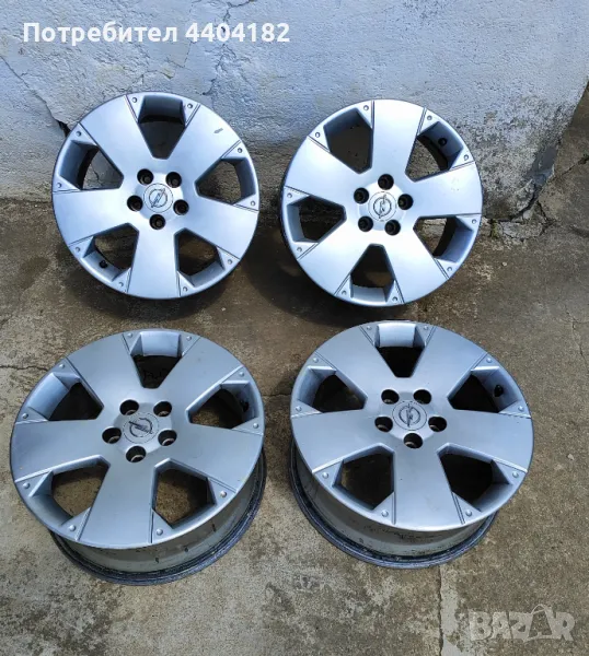 Опел Вектра С джанти 17 цола 5x110 mm , ET 41, снимка 1