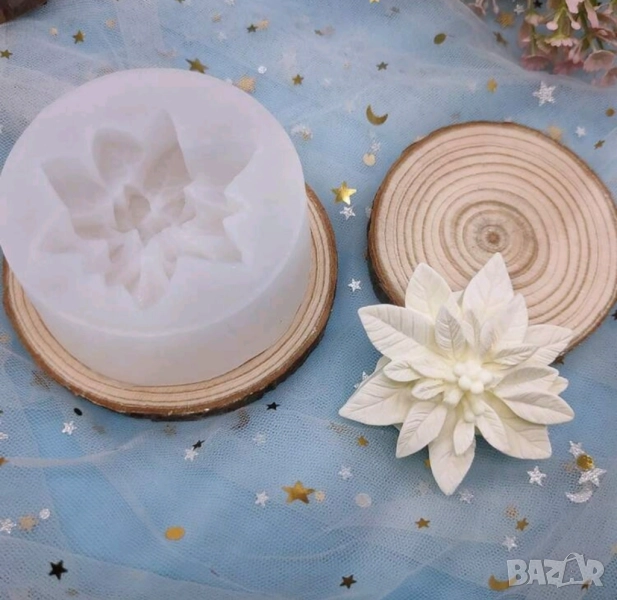 Молд коледна звезда , снимка 1