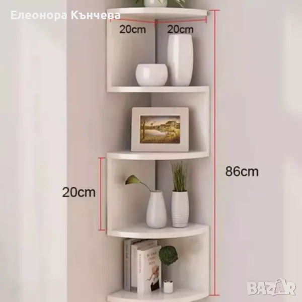 Ъглова етажерка, снимка 1