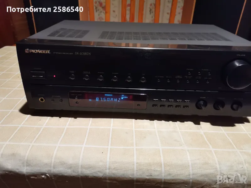 Стерео РЕСИЙВЪР PIONEER SX-203RDS, снимка 1