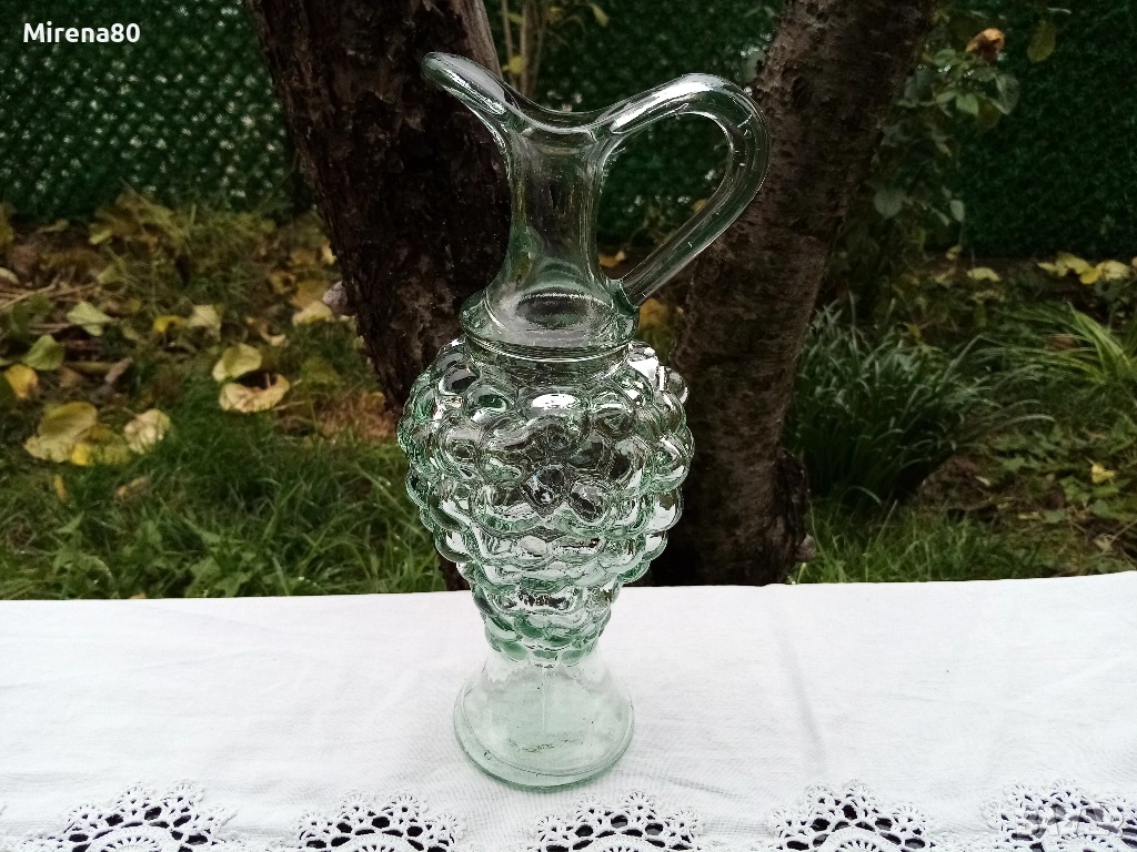 Винтидж декантер - грозд - от 60-те !, снимка 1