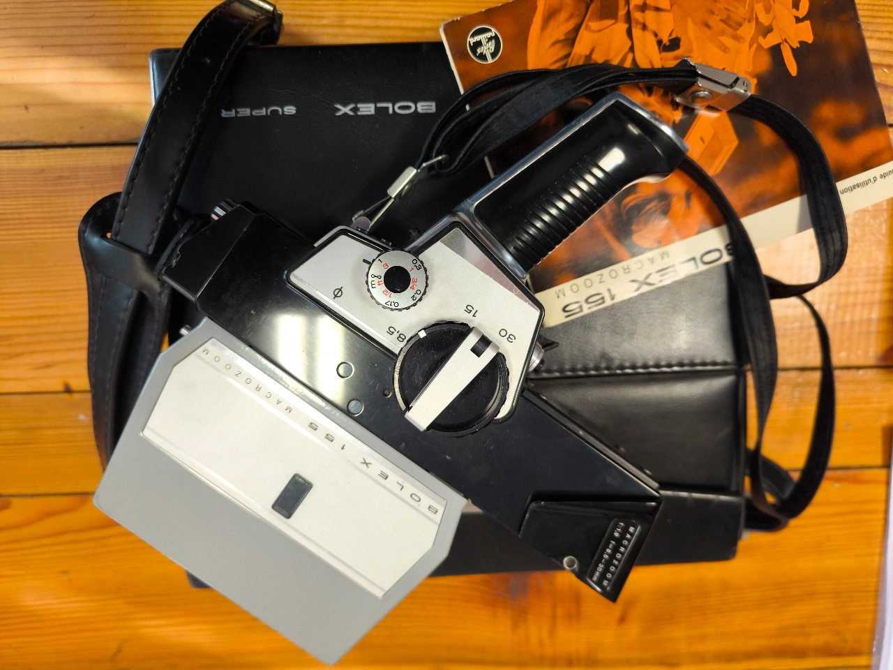 AS-IS* Paillard Bolex 155 Macrozoom Super 8 Movie Camera