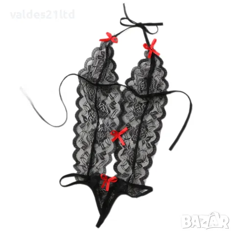 Еротично боди с  отворено дъно, снимка 4 - Бельо - 34677867