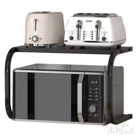 Поставка органайзер за микровълнова фурна, многофункционална, изработена от метал, снимка 2 - Други стоки за дома - 51063323