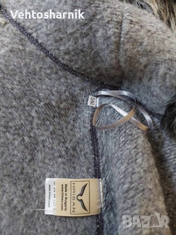 Дамско сиво пончо размер S/М, снимка 4 - Палта, манта - 43253575