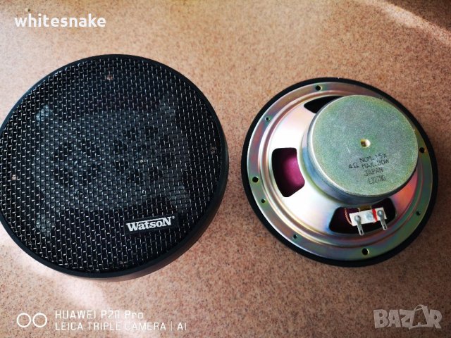 Watson Mod. 1450,3 way car speakers, Нови Оригинални японски автоговорители , снимка 3 - Тонколони - 35621618